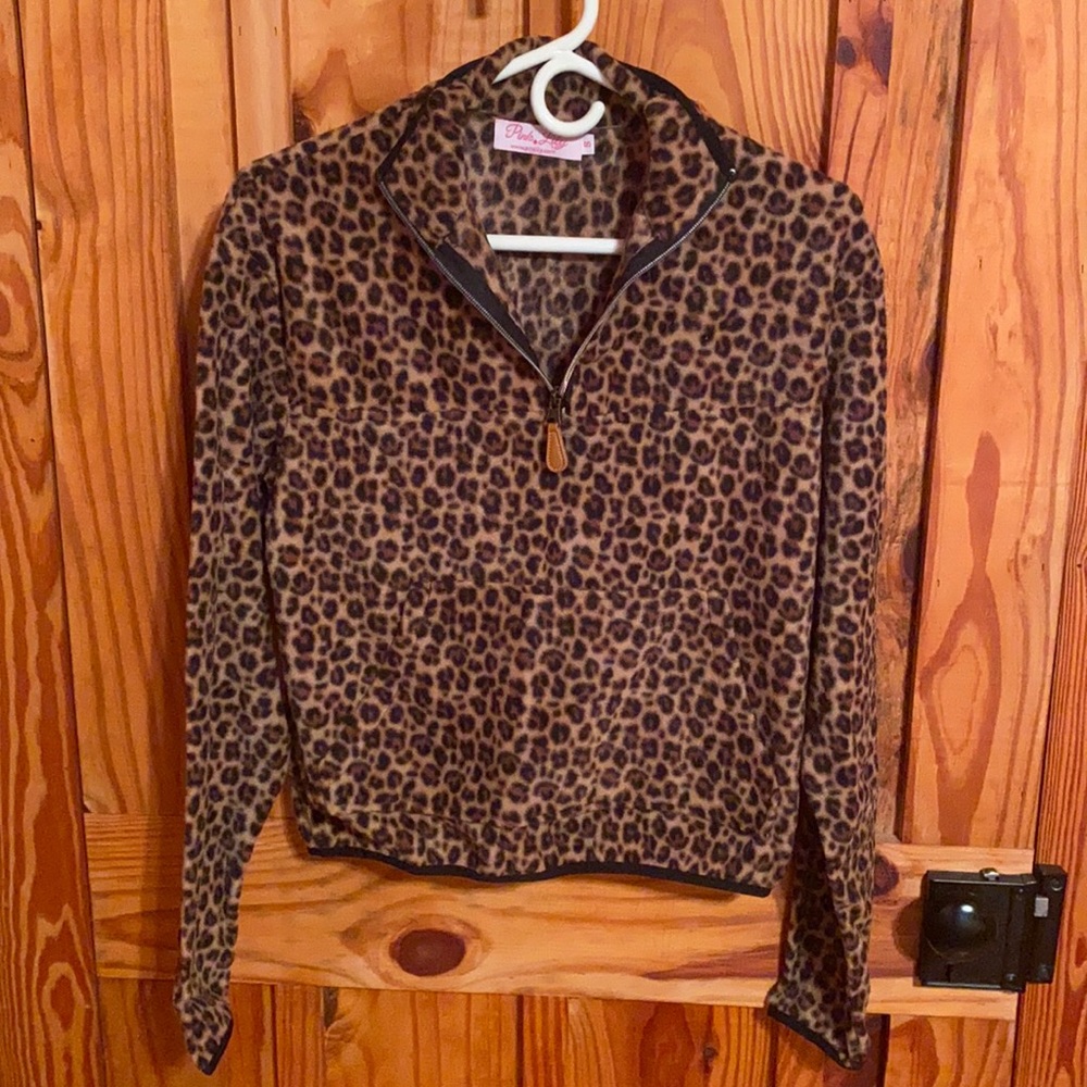 Leopard print sweater